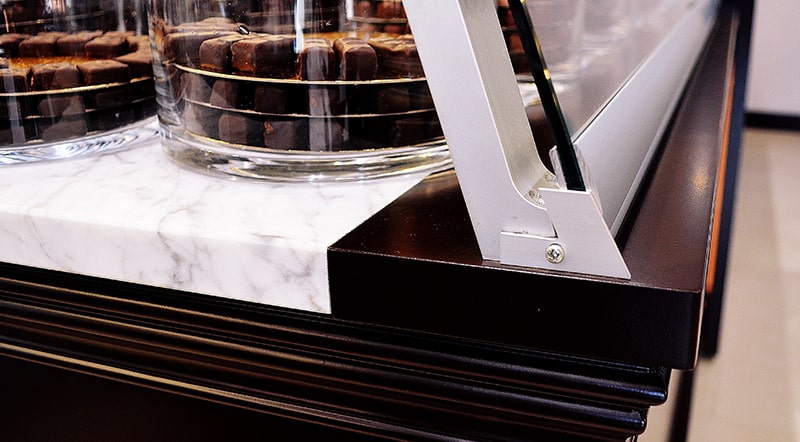 Agencement de la chocolaterie Cadiot-Badie