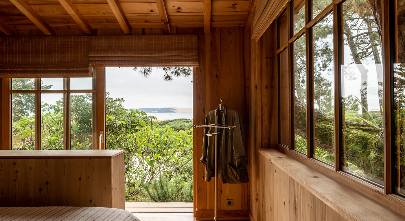Maison en bois au Cap Ferret